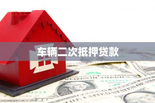 保康车辆二次抵押贷款
