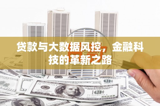 保康贷款与大数据风控，金融科技的革新之路