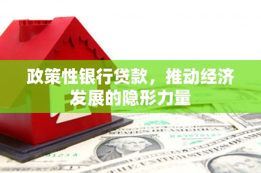 保康政策性银行贷款，推动经济发展的隐形力量