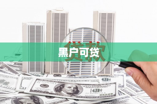 保康黑户可贷