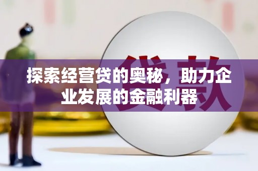保康探索经营贷的奥秘，助力企业发展的金融利器