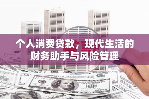 保康个人消费贷款，现代生活的财务助手与风险管理