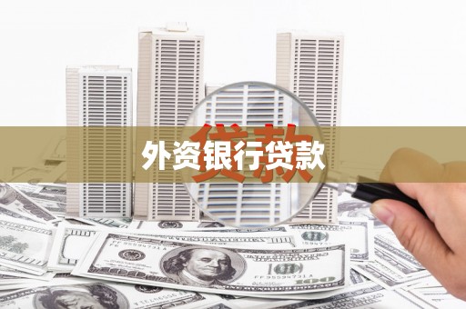 保康外资银行贷款
