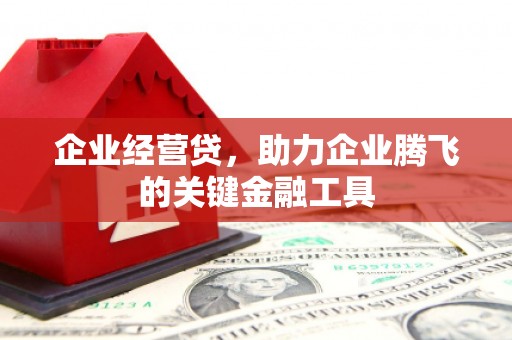 保康企业经营贷，助力企业腾飞的关键金融工具