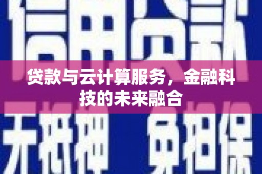 保康贷款与云计算服务，金融科技的未来融合