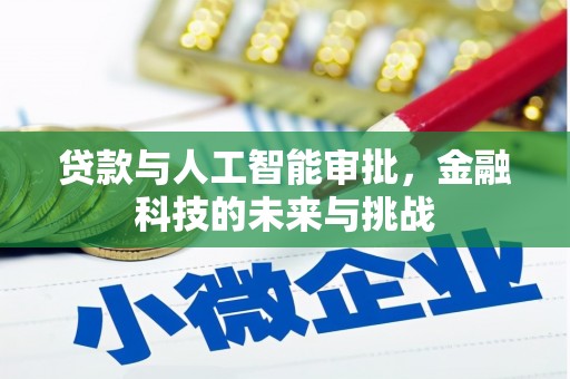 保康贷款与人工智能审批，金融科技的未来与挑战