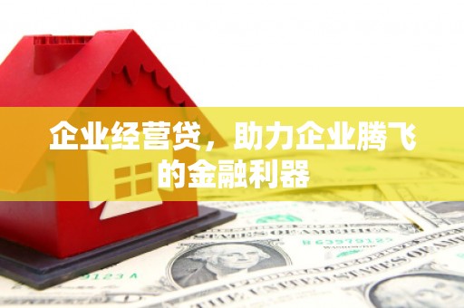 保康企业经营贷，助力企业腾飞的金融利器