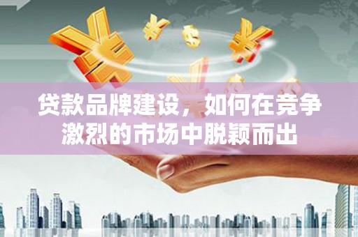 保康贷款品牌建设，如何在竞争激烈的市场中脱颖而出