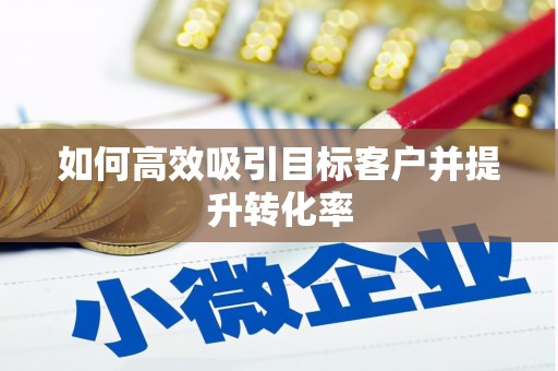 保康如何高效吸引目标客户并提升转化率