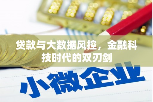保康贷款与大数据风控，金融科技时代的双刃剑