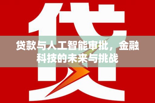 保康贷款与人工智能审批，金融科技的未来与挑战