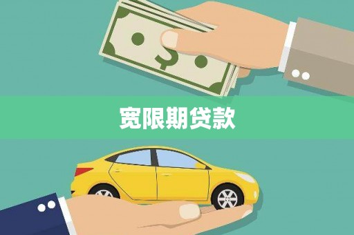 保康宽限期贷款