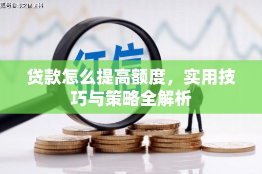 保康贷款怎么提高额度，实用技巧与策略全解析