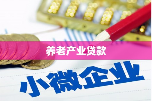 保康养老产业贷款