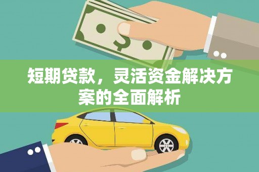 保康短期贷款，灵活资金解决方案的全面解析