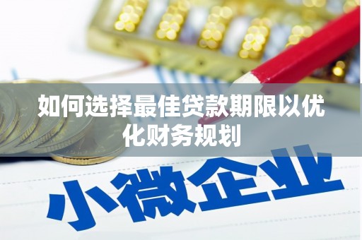 保康如何选择最佳贷款期限以优化财务规划