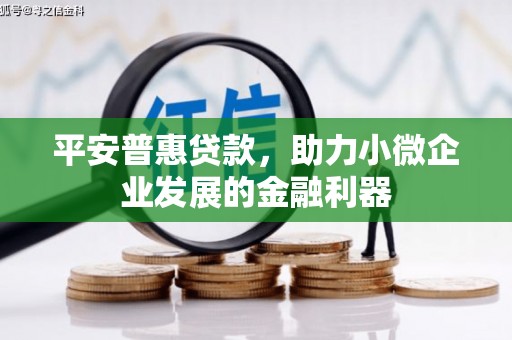 保康平安普惠贷款，助力小微企业发展的金融利器