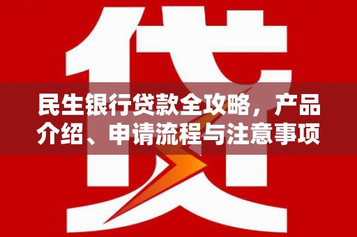保康民生银行贷款全攻略，产品介绍、申请流程与注意事项